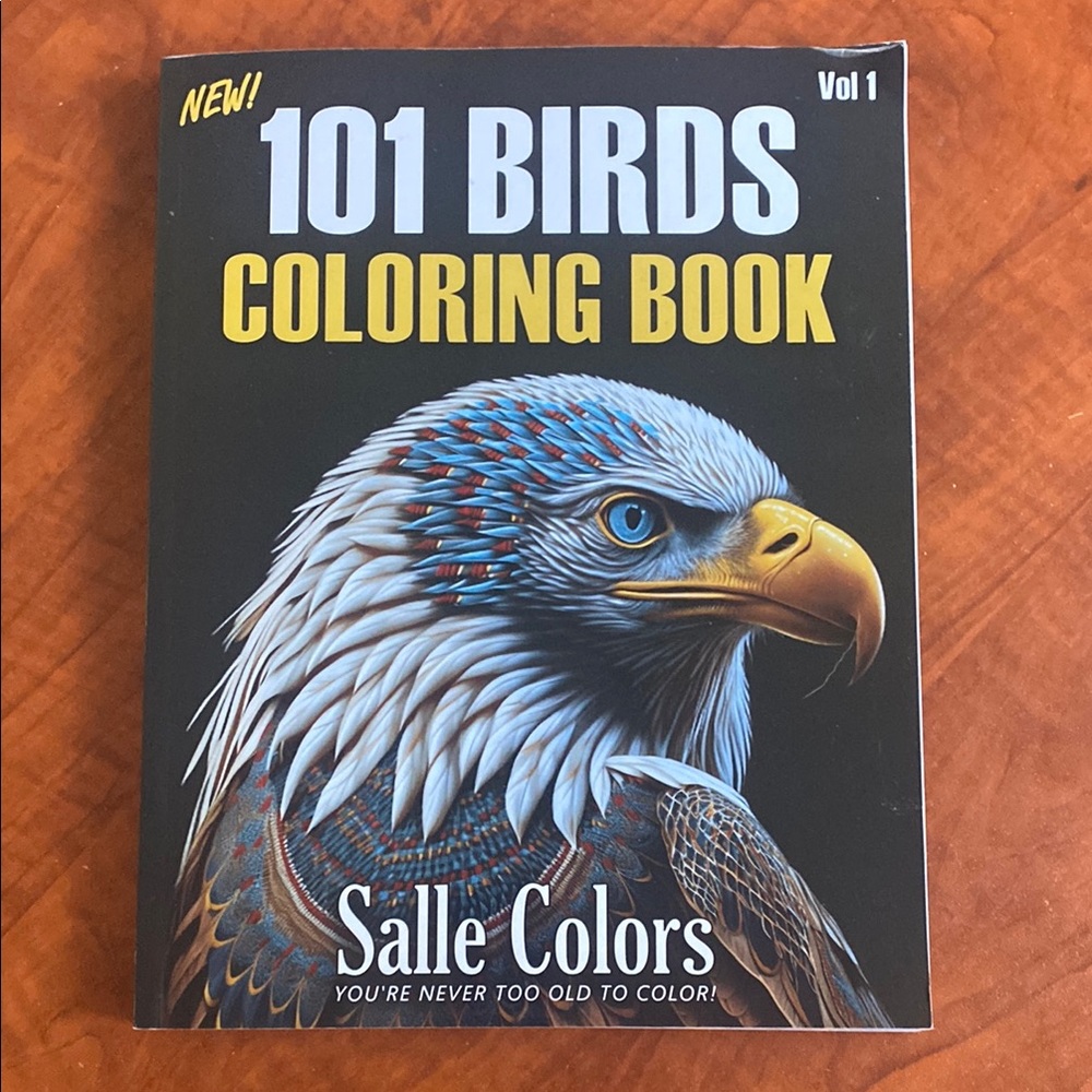 101 Birds Colouring Book Vol 1 by Salle Colors